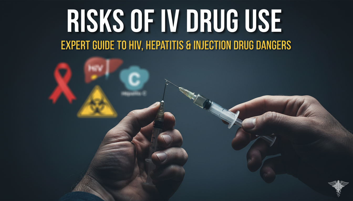 Risks of IV Drug Use: Expert Guide to HIV, Hepatitis & Injection Drug Dangers
