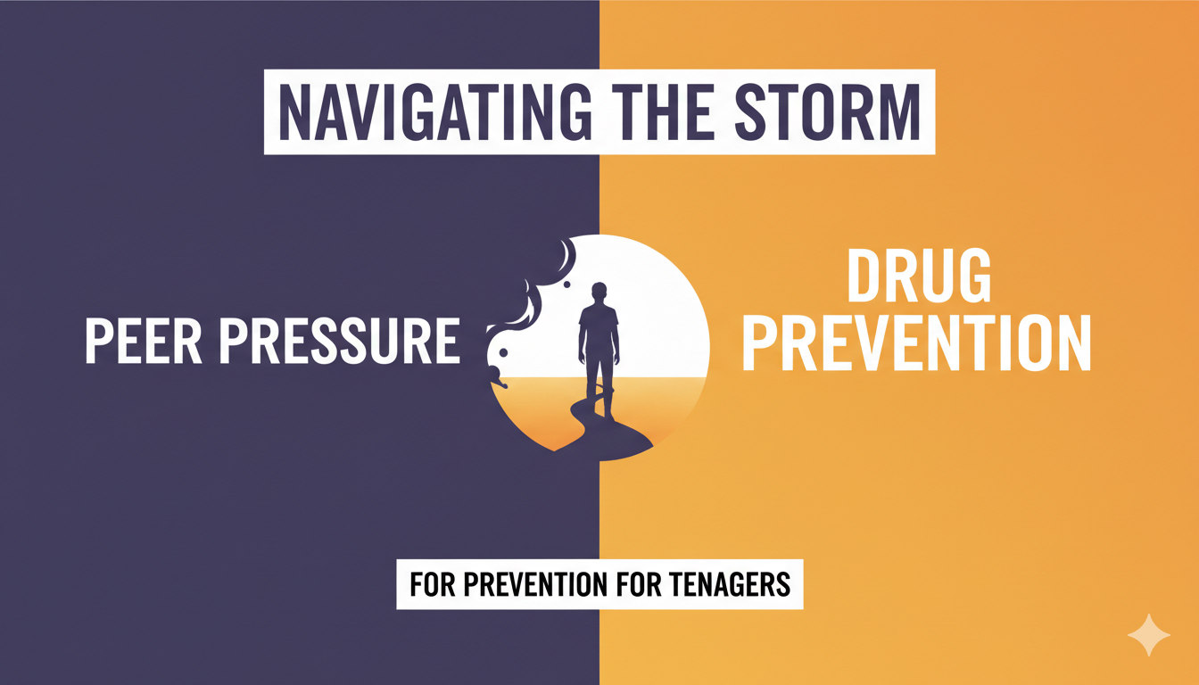 Navigating the Storm: Understanding and Preventing First-Time Drug Use Fueled by Peer Pressure