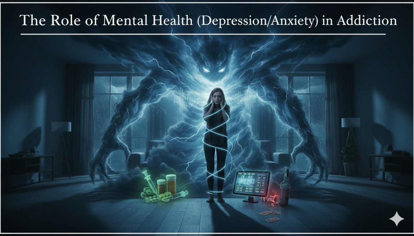 The Role of Mental Health (Depression/Anxiety) in Addiction