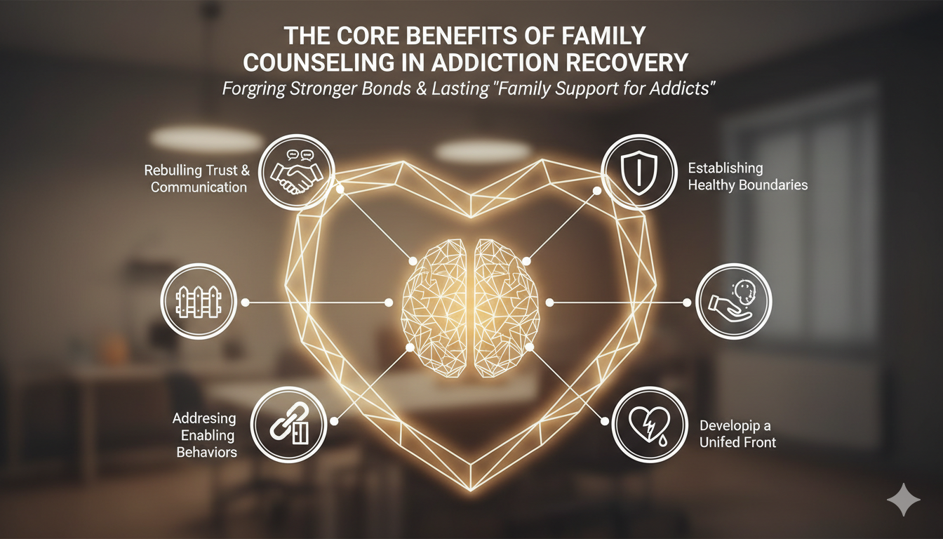 The Unseen Pillars: Why Family Counselling is Crucial for Addiction Recovery