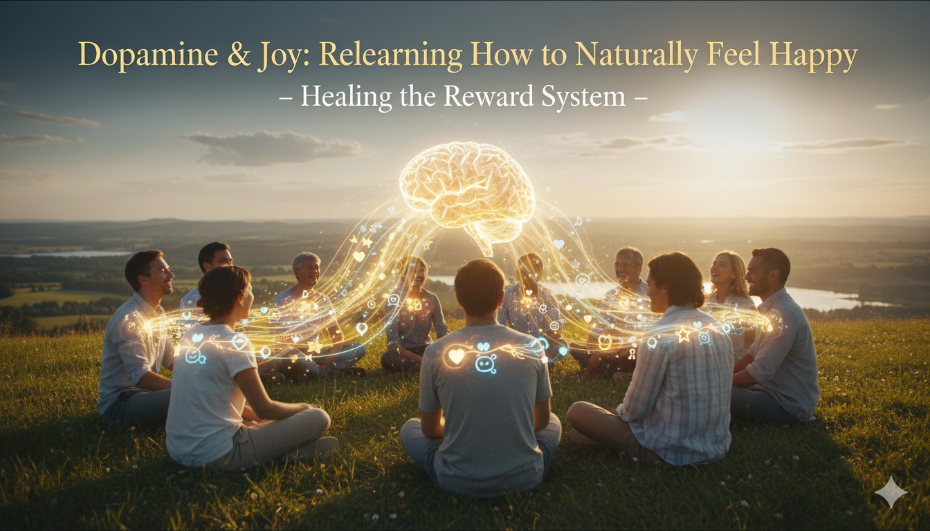 Dopamine & Joy: Relearning How to Naturally Feel Happy – Healing the Reward System