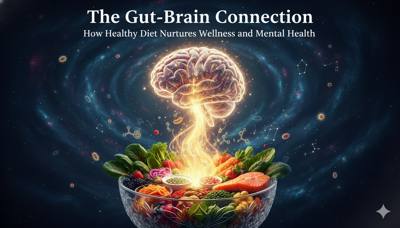The Gut-Brain Connection: How a Healthy Diet Nurtures Wellness and Mental Health