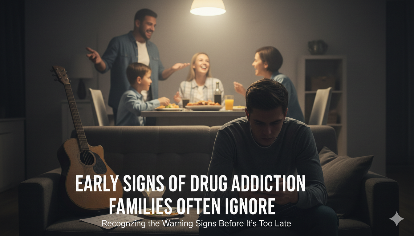 Early Signs of Drug Addiction Families Often Ignore