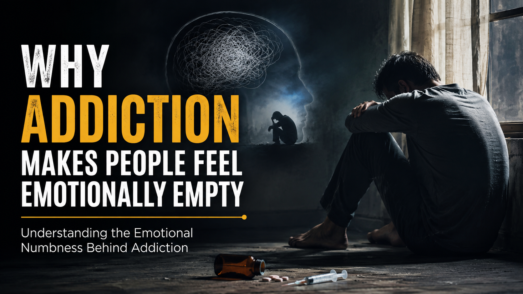 Why Addiction Makes People Feel Emotionally Empty