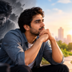 Person managing anger and emotional triggers during addiction recovery